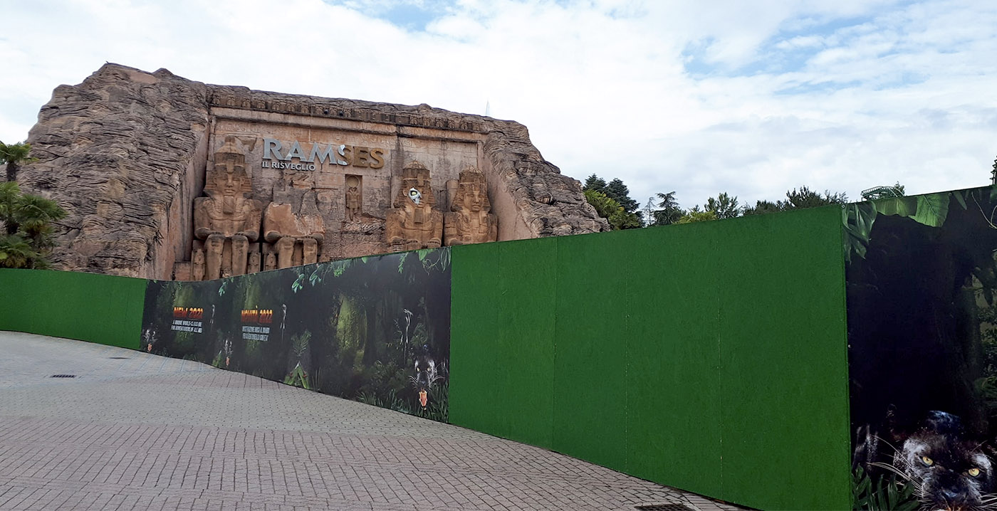 Gardaland sostituisce il dark ride interattivo con 