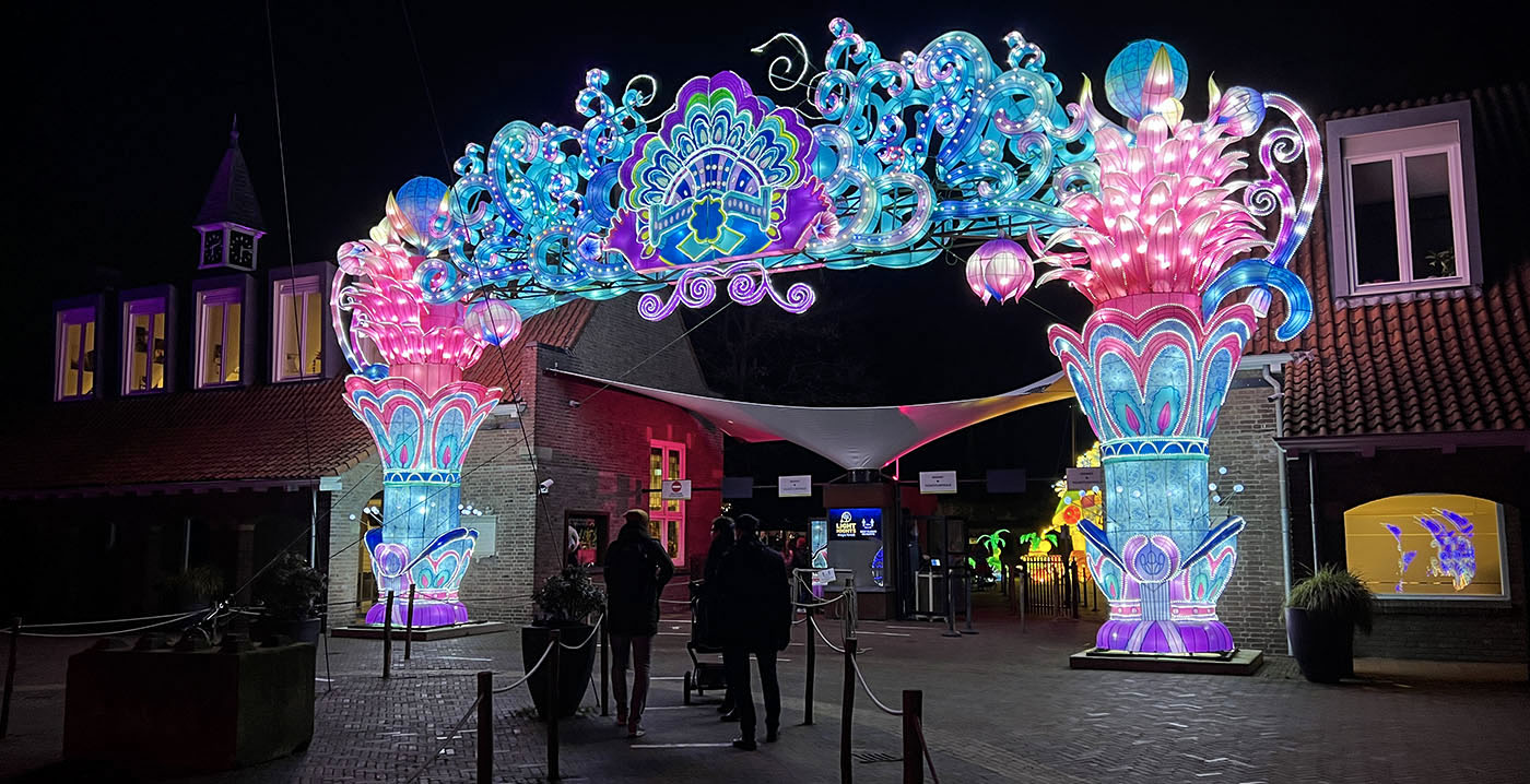 Fotos: Ouwehands Zoo Rhenen kann noch mit einem Lichterfest starten