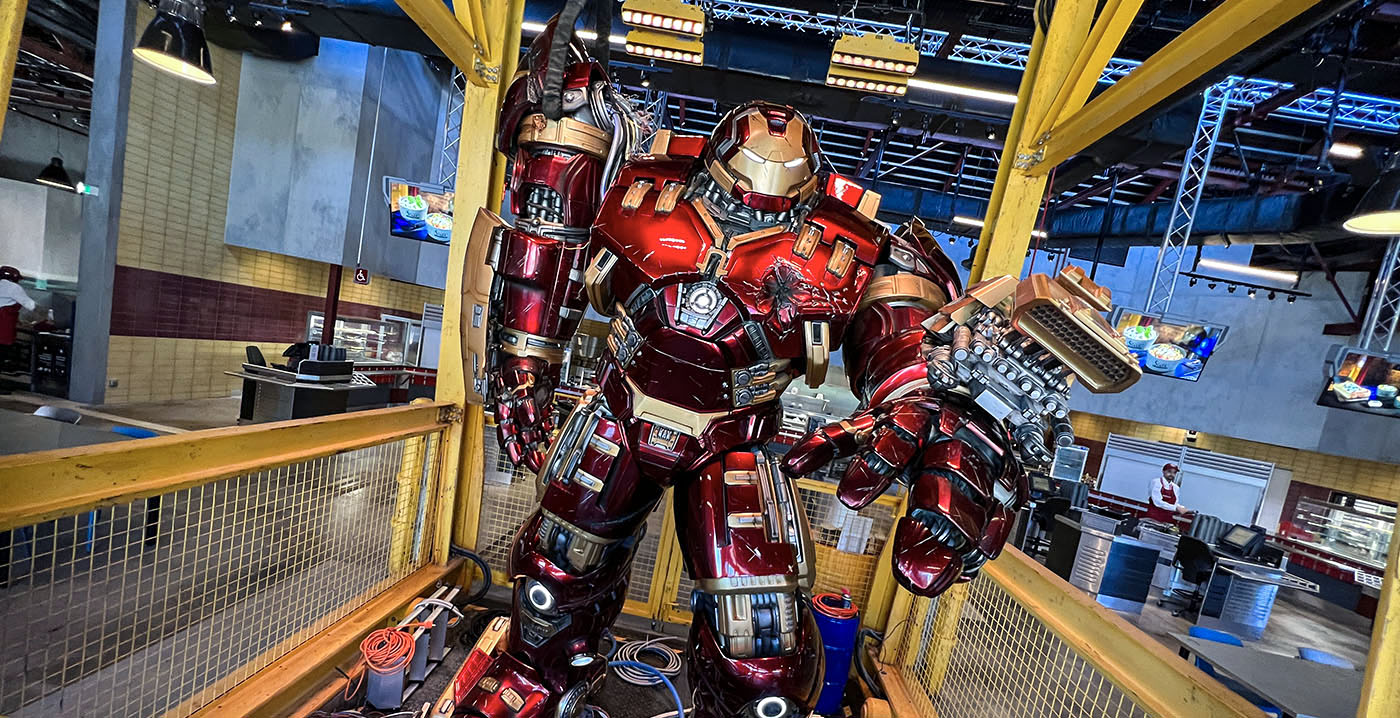 FOTO: Dai un'occhiata al rinnovato Marvel Restaurant Stark Factory a Disneyland Paris