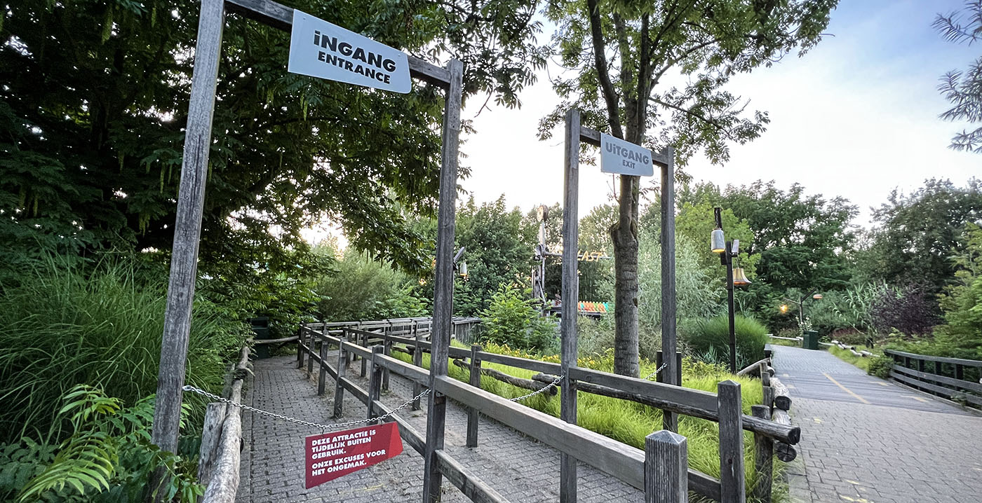 Sprengung bei Walibi Holland wegen Wartungsarbeiten vorübergehend geschlossen