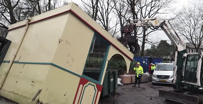Efteling sloopt fotohuisje bij de Python