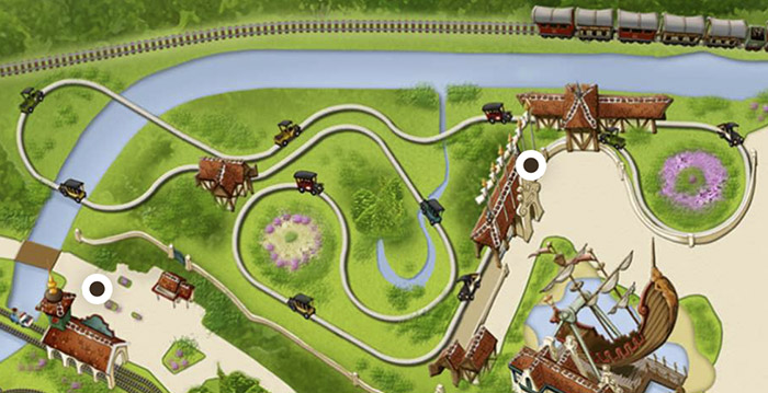 Nieuwe Efteling-plattegrond onthult plannen voor oldtimerbaan