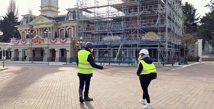 Disneyland Paris neemt Main Street onder handen tijdens sluiting