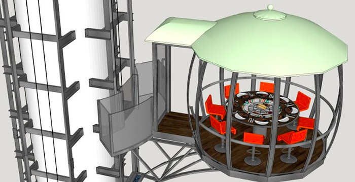 Nieuw Rotterdams pretpark wil uitkijktoren van 90 meter hoog