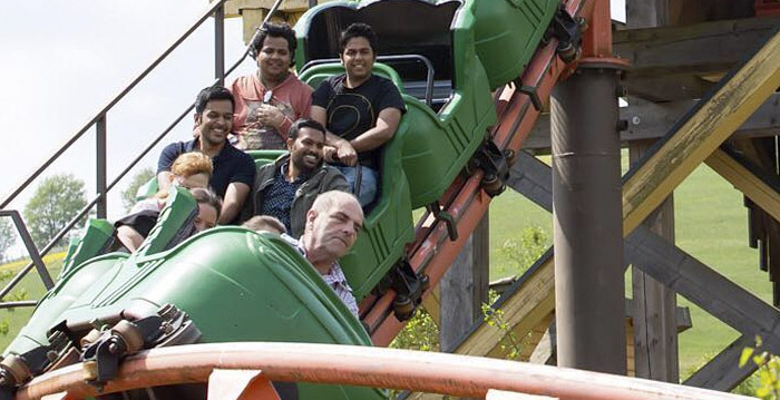 Vluchtelingen veroorzaken vechtpartij in pretpark