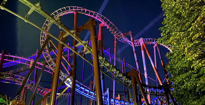 Movie Park Germany bouwt achtbaan om tot nachtclub