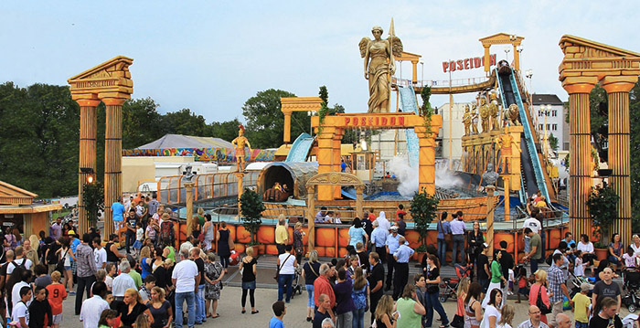 Tilburgse kermis haalt indrukwekkende waterbaan binnen