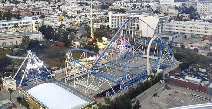 Looping Star uit Attractiepark Slagharen heropend op Cyprus