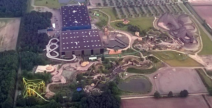 Toverland krijgt imposant nieuw entreegebouw in 2018