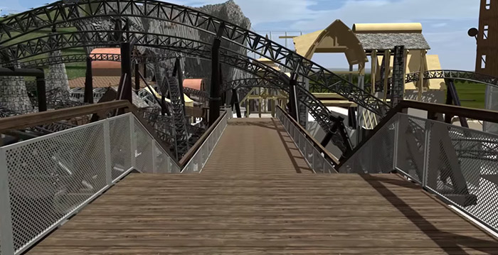 Computersimulatie: loop nu alvast rond in het nieuwe themagebied van Phantasialand