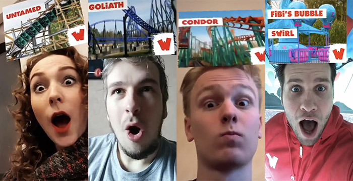 Walibi Holland komt met eigen Instagram-filter: 'Welke ride ben jij?'