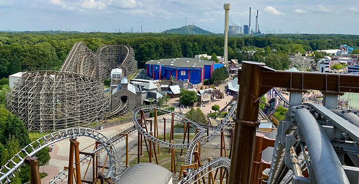 Movie Park Germany: Lucky Luke-achtbaan nog niet af, maar al wel open
