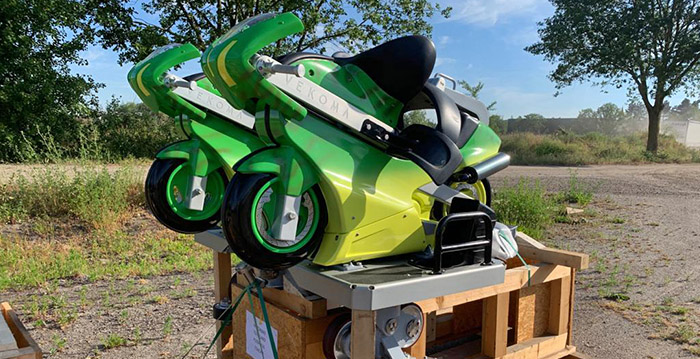Toverland bestelt gloednieuwe trein voor lanceerachtbaan Booster Bike