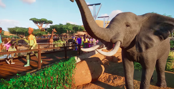 toediening Chromatisch Clancy Bouw je eigen dierentuin: computerspel Planet Zoo officieel uitgebracht -  Looopings.nl