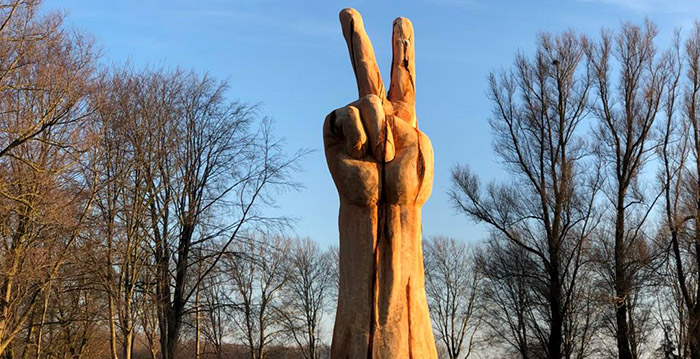 Nieuwe blikvanger bij entree Walibi Holland