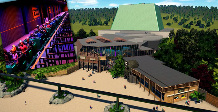 Meesterwerk: Bobbejaanland-achtbaan Revolution tot in detail nagebouwd