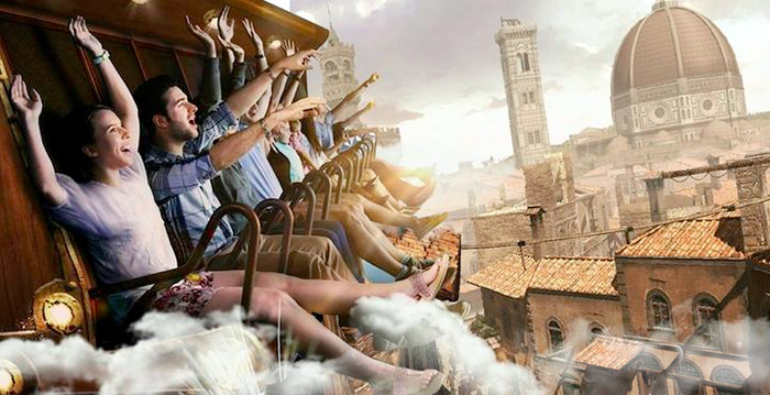 Italiaans pretpark bouwt vliegsimulator