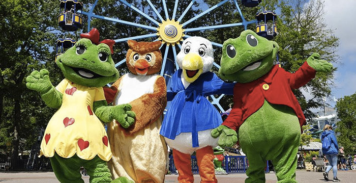 Twee nieuwe mascottes in Duinrell: 'Populair bij jong en oud'