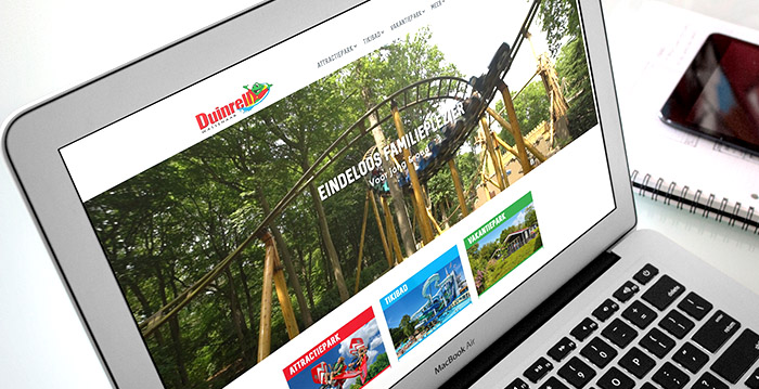Duinrell lanceert nieuwe website