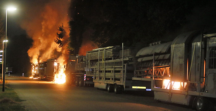 Bekende kermisattractie zwaar beschadigd door brand