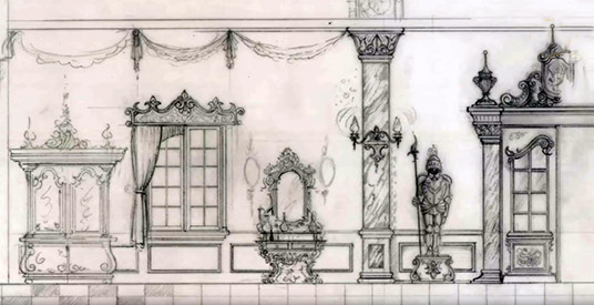 Ridderzaal in plaats van rovershol: oorspronkelijk plan voor Efteling-attractie Villa Volta