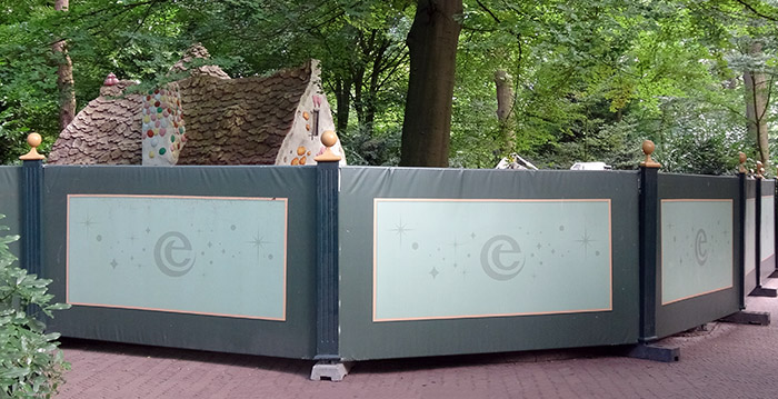 Hans en Grietje in de Efteling wekenlang niet te zien
