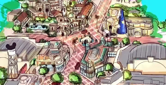 Disney-fan ontwerpt zelf nieuwe entree voor Walt Disney Studios Park