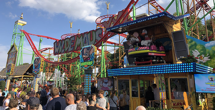 Toch grote kermis in Dortmund: onbeperkt in alle attracties voor 34 euro