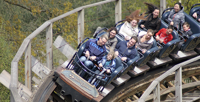 Efteling wil extra trein toevoegen aan houten achtbaan Joris en de Draak