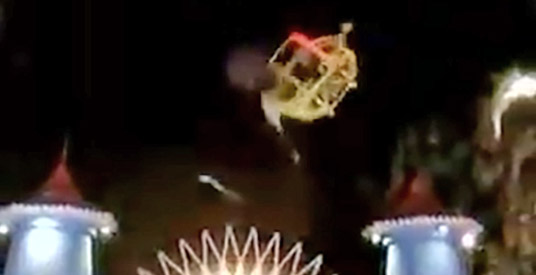 Bizar ongeluk in Frans pretpark: elastiek van bungee knapt