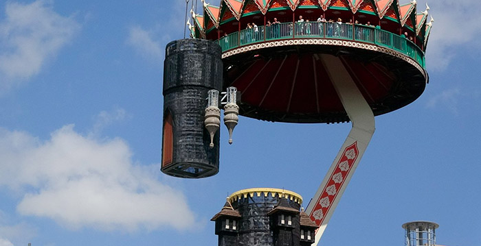 Eerste torens bovenop nieuwe Efteling-attractie Symbolica