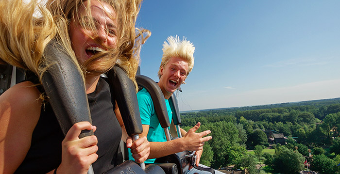 Nieuwe achtbaan zorgt voor hogere bezoekersaantallen Walibi Holland