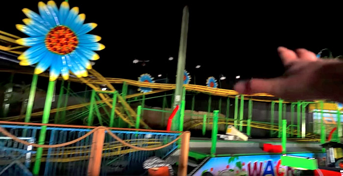 Youtuber neemt kijkje in verlaten Nederlands pretpark