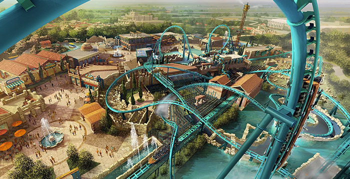 Pools pretpark bouwt wéér spectaculaire nieuwe achtbaan