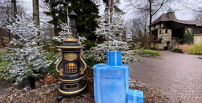 Nieuwe winterse fotolocaties in de Efteling: ouderwetse kachels