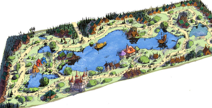Ontwerpen voor nieuw vakantiepark Plopsaland liggen op straat