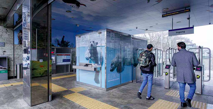 Nieuw thema en geluidseffecten voor metrostation Blijdorp