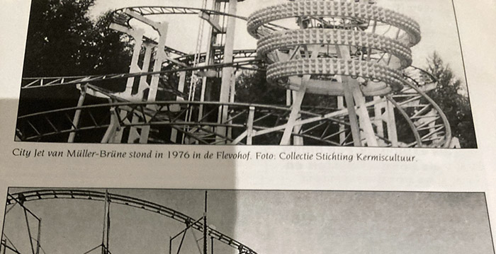 Bizar: op het Walibi-terrein stond al in 1976 een achtbaan