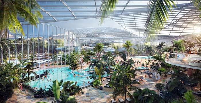 Gigantisch nieuw waterpark van 287 miljoen euro in Groot-Brittanië