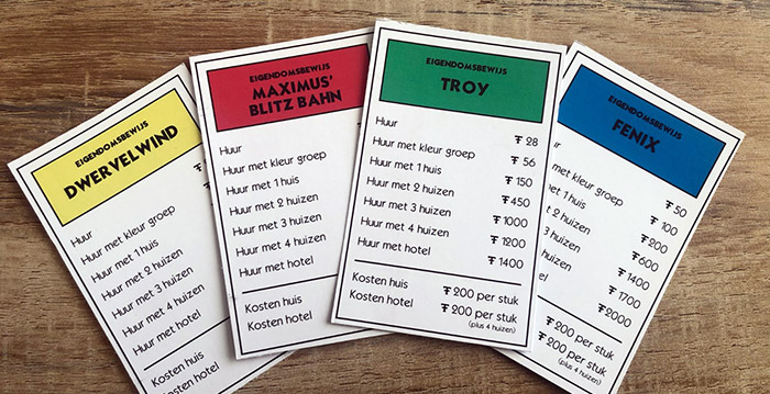Medewerker ontwikkelt zelf Toverland Monopoly: 'Dertig mee bezig geweest' - Looopings.nl