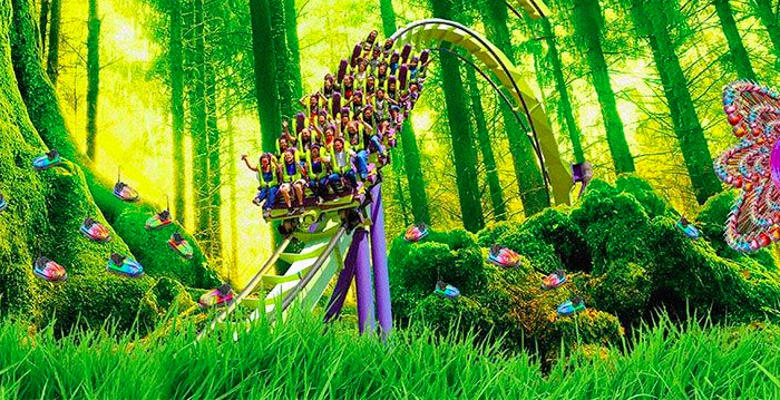 Eindhovense kermis verdedigt advertentie met mega-achtbaan