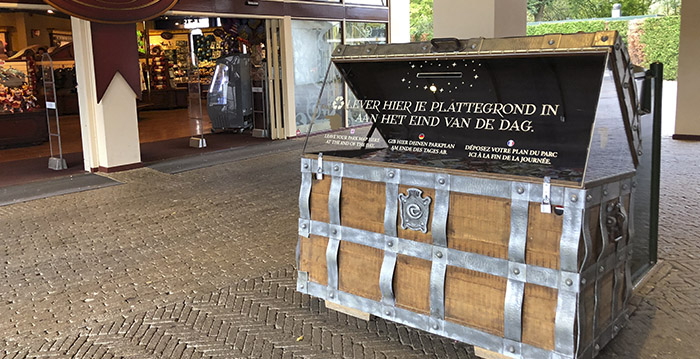 Zo kunnen Efteling-bezoekers papier recyclen