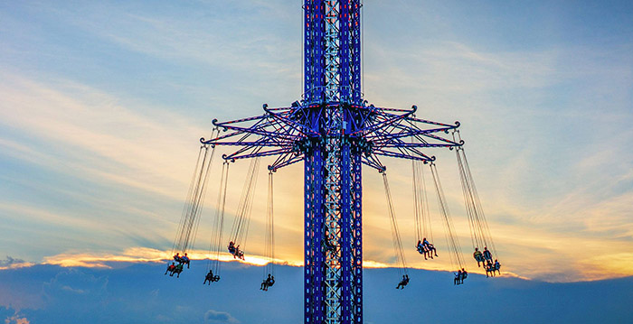 Duits pretpark bouwt hoogste zweefmolen ter wereld