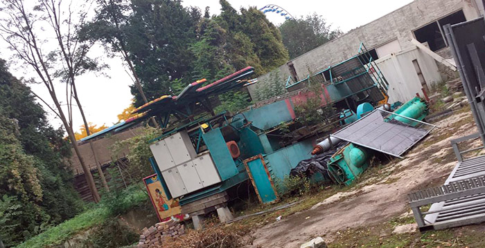 Oude attractie weggehaald uit Walibi Holland