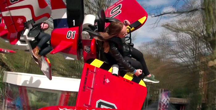 Zo voelt een ritje in de nieuwe Duinrell-attractie Wild Wings