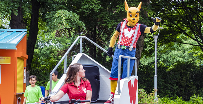 Walibi Holland introduceert dit jaar een nieuwe mascotte
