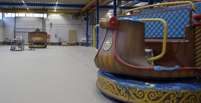 Dit zijn de karretjes van de nieuwe Efteling-attractie Symbolica