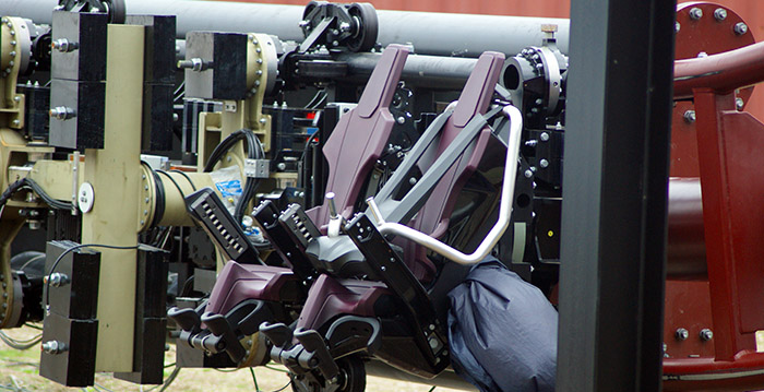 Zijn dit de karretjes van de nieuwe flying coaster in Phantasialand?