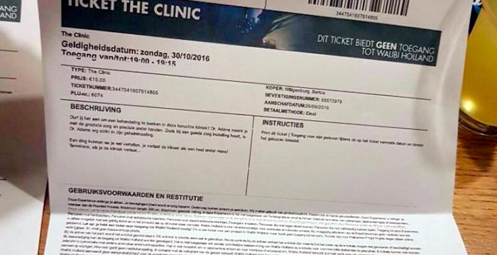 Bange Walibi-bezoekers zetten kaartjes voor The Clinic op Marktplaats