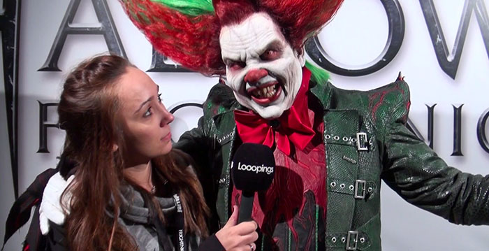Video: Eddie de Clown viert tienjarig bestaan tijdens Halloween Fright Nights in Walibi